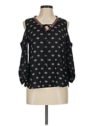 Sweet Wanderer 3/4 Sleeve Blouse (view 1)