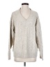 Butter Melon Gray Long Sleeve Top Size S - photo 1