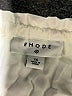 Rhode 100% Cotton Ivory Cocktail Dress Size XS - photo 7