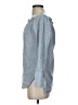 Rag & Bone Blue 3/4 Sleeve Blouse Size S - photo 5