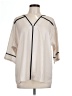 Unbranded Ivory 3/4 Sleeve Blouse Size L - photo 1