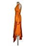 Karina Grimaldi 100% Viscose Solid Orange Cocktail Dress Size S - photo 5