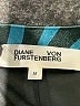 Diane von Furstenberg Animal Print Blue Casual Pants Size M - photo 7