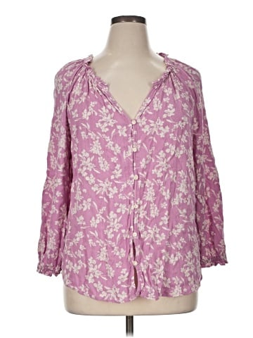 Style&Co 3/4 Sleeve Blouse (view 1)