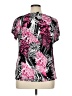 Style&Co Pink Short Sleeve Blouse Size XL - photo 2