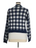 Kule 100% Cotton Checkered-gingham Blue Cardigan Size XL - photo 2