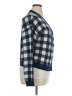 Kule 100% Cotton Checkered-gingham Blue Cardigan Size XL - photo 4