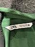 Zara Green Long Sleeve Blouse Size S - photo 7