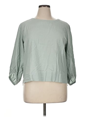 Matty M 3/4 Sleeve Blouse (view 1)