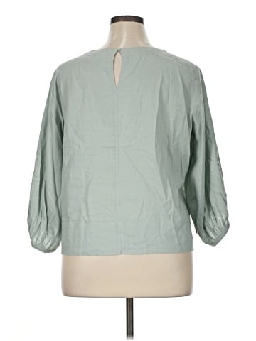Matty M 3/4 Sleeve Blouse (view 2)