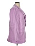 MNG 100% Linen Purple Blazer Size XL - photo 4