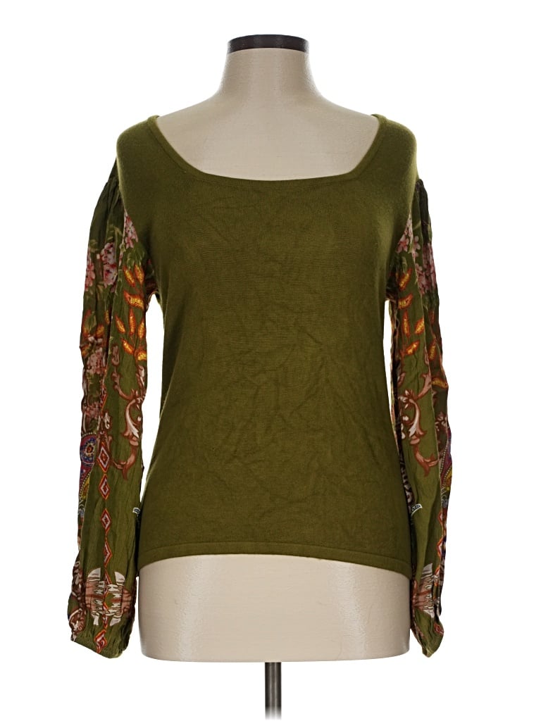 Pre-owned Blank London Cardigan Sweater In Green