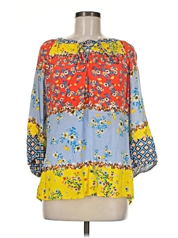 Figueroa & Flower 3/4 Sleeve Blouse (view 1)