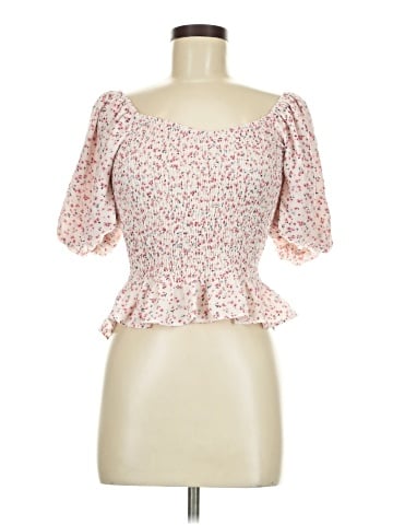 Dee Elly 3/4 Sleeve Blouse (view 1)