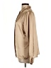 Karen Scott 100% Polyester Metallic Tan Long Sleeve Blouse Size L - photo 5
