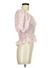 Dee Elly 100% Polyester Pink 3/4 Sleeve Blouse Size M - photo 4