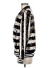 Dolce Cabo 100% Polyester Stripes Silver Jacket Size M - photo 5