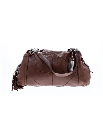 B Makowsky Leather Shoulder Bag (view 1)