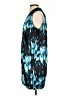 Derek Lam 100% Polyester Graphic Blue Casual Dress Size S - photo 5