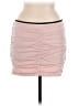 Edikted 100% Polyester Solid Pink Casual Skirt Size L - photo 1