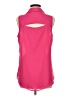 Express Pink Sleeveless Button-Down Shirt Size M - photo 2
