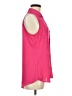 Express Pink Sleeveless Button-Down Shirt Size M - photo 4