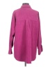 Zara Purple Long Sleeve Button-Down Shirt Size S - photo 2