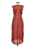 Assorted Brands 100% Viscose Brown Casual Dress Size EU (FR) 40 / US 8 - photo 2