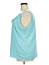 Jones Studio Teal Sleeveless Blouse Size 24 - photo 5