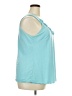 Jones Studio Teal Sleeveless Blouse Size 24 - photo 4