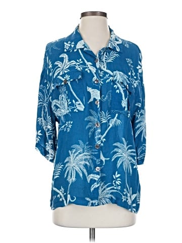 Olivaceous 3/4 Sleeve Blouse (view 1)