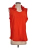 Chico's Orange Sleeveless Blouse Size Lg (2.5) - photo 1
