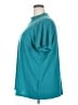 Lularoe Teal Short Sleeve Turtleneck Size 22 - 24 - photo 5