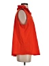 Chico's Orange Sleeveless Blouse Size Lg (2.5) - photo 4