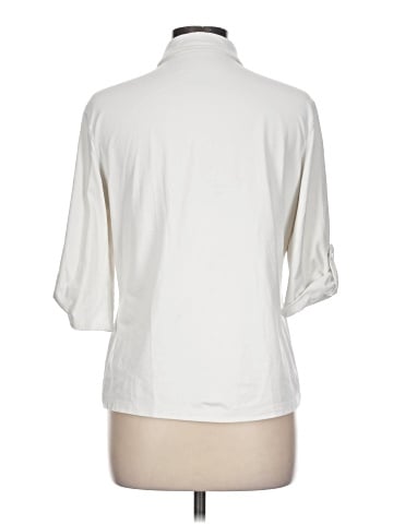 J. McLaughlin 3/4 Sleeve Button-Down Shirt (view 2)