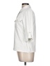 J. McLaughlin 100% Spandex Solid Ivory 3/4 Sleeve Button-Down Shirt Size L - photo 5