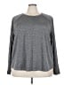 Tek Gear 100% Polyester Gray Long Sleeve T-Shirt Size 3X - photo 1
