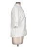 J. McLaughlin 100% Spandex Solid Ivory 3/4 Sleeve Button-Down Shirt Size L - photo 4