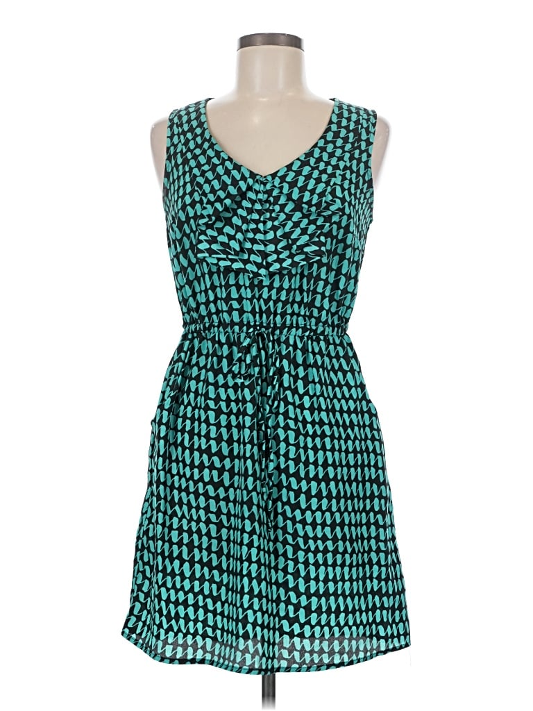 Pre-owned Bebop Casual Dress In Teal
