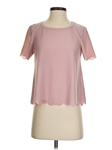 Topshop Short Sleeve Blouse (view 1)