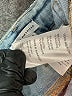 Good American Stripes Blue Jeans Size 4 - photo 8