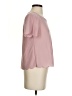 Topshop 100% Polyester Pink Short Sleeve Blouse Size XS - photo 4