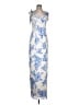 BHLDN 100% Polyester Blue Cocktail Dress Size 12 - photo 1
