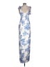 BHLDN 100% Polyester Blue Cocktail Dress Size 12 - photo 2