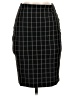 Express Plaid Black Formal Skirt Size 00 - photo 1