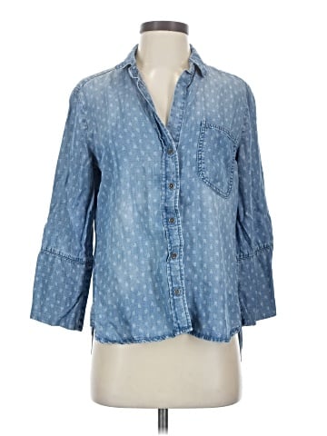 Cloth & Stone 3/4 Sleeve Button-Down Shirt (view 1)