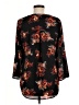 Daniel Rainn Floral Multi Color Black 3/4 Sleeve Blouse Size M - photo 2