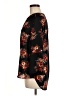 Daniel Rainn Floral Multi Color Black 3/4 Sleeve Blouse Size M - photo 5