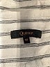 Quince 100% Linen Stripes Silver Long Sleeve Button-Down Shirt Size M - photo 7