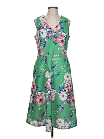 London Times Cocktail Dress (view 1)
